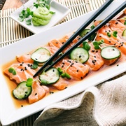 Salmon Sashimi