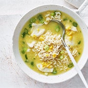 Chicken & Sweetcorn Noodle Soup