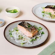 Roasted Daikon and Fish