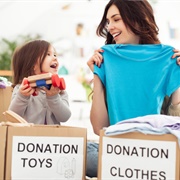 Gather Clothes, Toys, Etc. to Donate