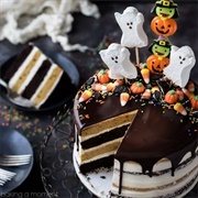 Chocolate Halloween Cake