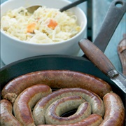 Creamed Sauerkraut With Bratwurst