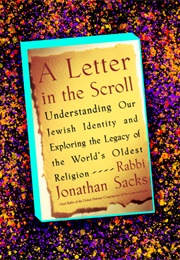 A Letter in the Scroll (Rabbi Jonathan Sacks)