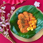 Nyonya Coconut Pineapple Prawns