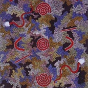 Men's Dreaming, 1990 (Clifford Tjapaltjarri)