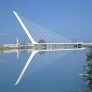 Alamillo Bridge, Seville, Spain