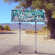 Extraterrestrial Highway Sign