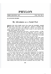 My Adventures as a Social Poet - Essay (Langston Hughes)