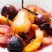 Poached Fruit