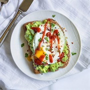 Avocado Toast With Sriracha