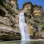 Waterfalls at the Osumi Canyons, Albania