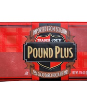 Trader Joe's Pound Plus 72% Cacao Dark Chocolate