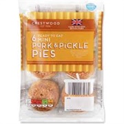 Mini Pork & Pickle Pies