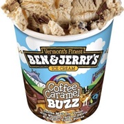 Ben & Jerry's Coffee Caramel Buzz Ice Cream