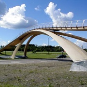 Da Vinci Bridge, Ås, Norway