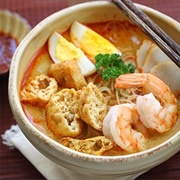 Homemade Prawn Laksa