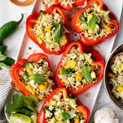 Rice Stuffed Peppers