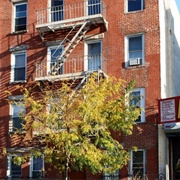 The Leaning Brownstone