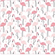 Table Mat Flamingos