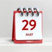 May 29