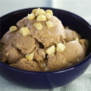 Chocolate Macadamia Nut Ice Cream