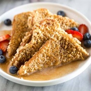 Rice Krispies-Coated Cinnamon French Toast