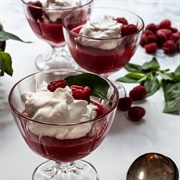Raspberry Flummery