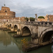 Ponte Sant&#39;angelo, Rome, Italy