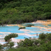 Huanglong Travertine Pools