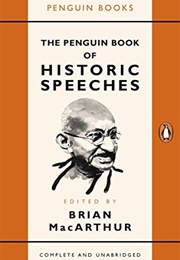 The Penguin Book of Historic Speeches (Brian Macarthur (Ed))