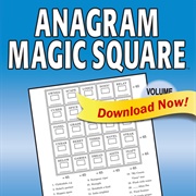 Anagram Magic Squares