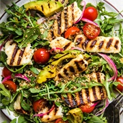 Halloumi Salad