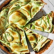 Matcha Syrup Pie