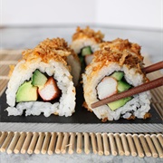 Teriyaki Unagi and Crab Maki (Grumpy Eel)