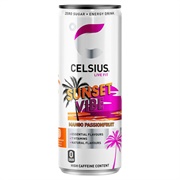 Celsius Sunset Vibe Mango Passionfruit Zero Sugar Energy Drink