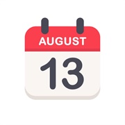 August 13