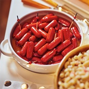 Maple Syrup Cocktail Sausages