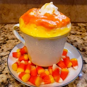 Candy Corn Cream Latte