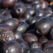 Dried Black Olives