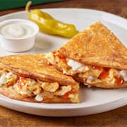 Parmesan Crusted Grilled Buffalo Chicken Papadia