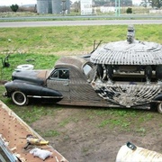 Argentine Vintage Funeral Cadillacs