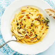 Creamy Halloumi Pasta