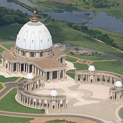 The Basilica of Our Lady of Peace of Yamoussoukro, Ivory Coast