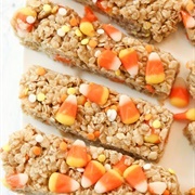 Candy Corn Granola Bars