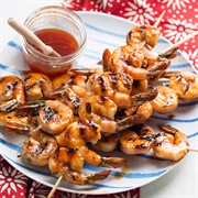 Shrimp With BBQ Sauce