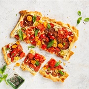 Strudel Tart With Tomatoes and Ricotta