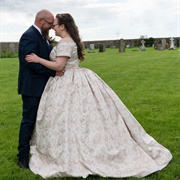 Brocade Wedding Dress