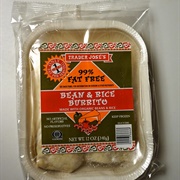 Trader Joe's Bean and Rice Burritos