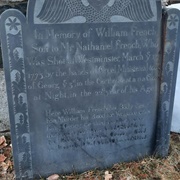 Grave of William French