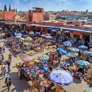 Marrakech Bazaar, Morocco